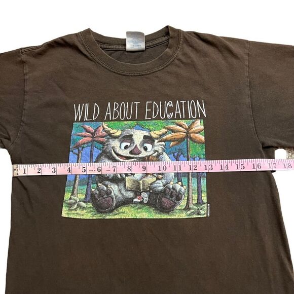 Where The Wild Things Are: Wild About Education  Shirt - Picture 2 of 6